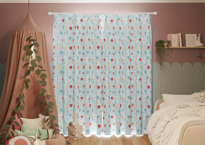Balloon Festival, Multi - Made to Measure Curtains - Image 6